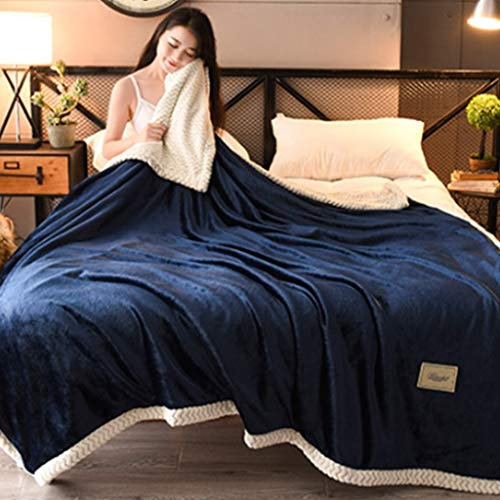 XFZJCHAP Blankets Bedding Fluffy Blankets Soft and Comfortable Flannel Light fine Workmanship Durable (Size : Full (150x200cm))