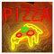 XENITE Néon Enseignes Lumineuses Decor Panneau Néon Pizza, Décoration Murale, Lumière LED pour Pizzeria, Alimenté par USB, pour Cuisine, Magasin, Restaurant, Bar, Décoration De Fête,28.4cmX28.8cm