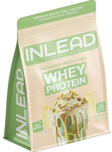 Inlead Whey Protein (1000g) Chocolate blanco de pistacho