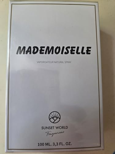 Eau de toilette Mademoiselle inspi Mademoiselle coco Vaporisateur Naturel, Sunset World Fragrance, 100 ml REF 27