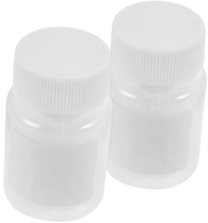 NIYANGLE Handmade DIY Flocking Powder 3mm Plush Flocking Material for Crafting 2pcs White Creative DIY Materials for Squeeze Toys and Model Decoration in UK