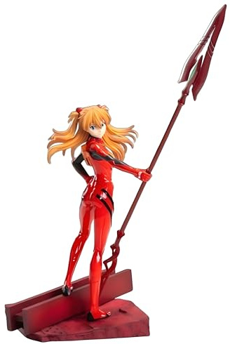 SEGA Asuka Shikinami Langley Figur Cassius Speer Evangelion Kostüm Rot