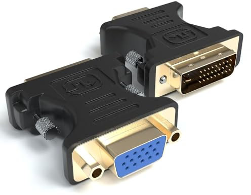 Cablepelado® Adaptateur DVI 24+5/M vers VGA/F Noir