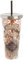 Spoontiques 21341 Harry Potter Solemnly Glitter Gobelet avec paille, acier inoxydable et plastique, Solemly Swear