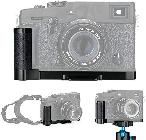 Handgriff Kameragriff für Fujifilm Fuji X-Pro3 X-Pro2 X-Pro1 | Arca Swiss schnellwechselplatte kompatibel mit Stativ | Akku und Speicherkarte direkt wechseln | ersetzt Fujifilm MHG-XPRO3 MHG-XPRO2