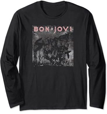 Bon Jovi Slippery Cover Long Sleeve T-Shirt