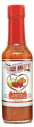 Marie Sharp's Salsa piccante originale con pepe Habanero rosso, 148 ml