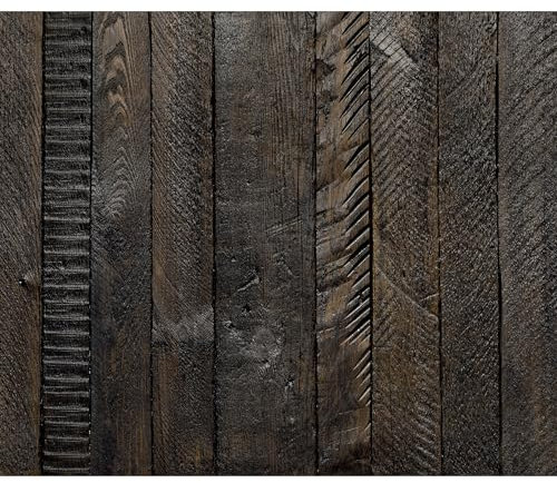 decomonkey Fototapete Holzoptik 350x256 cm Tapete Fototapeten Vlies Tapeten Vliestapete Wandtapete moderne Wand Wandbild Schlafzimmer Wohnzimmer Holzoptik Bretter