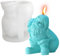 Zayookey Candele di Natale Stampi Stampo per Candele di Babbo Natale DIY Stampi per Candele Natalizie 3D Stampi in Silicone di Natale Stampo in Resina Aromaterapia Candele (Babbo Natale con zaino)
