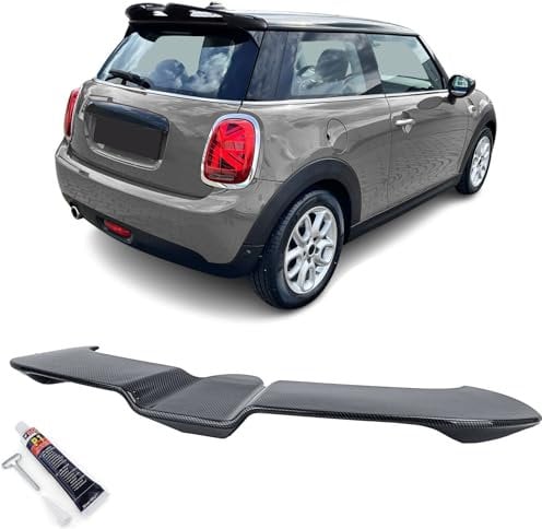 Dach Heckspoiler Carbon Look passt für Mini One Cooper F55 F56 ab 13