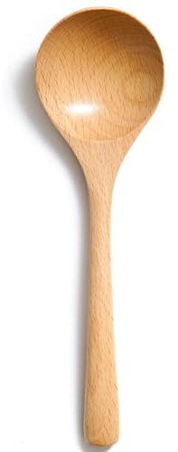 Wudaizhi Large Wooden Spoon Long Handle Beech Wood Soup Spoon Ladle Big Salad Dessert Spoons Japanese Tablespoon Wooden Cutlery Tableware