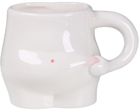Yabauuop Tasse À Café Créative En Céramique - Tasse Drôle Pour Gros Ventre Ml -Tasse Ventre En Pot Parfaite Comme Cadeau Pour La Fête Des Mères, La Fête Des Pères, Halloween, La Saint-Valentin