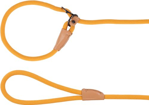 Flamingo Zug-STOPP-Leine WELPE Malibu Ocker 170CM 10MM