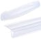Shower Door Seal Strip for 6-12mm Glass, Clear Bath Shower Screen Door Seal Strip Covers up to 12mm Gap - 300CM Adjustable Shower Screen Seal Replacement (F, 8~10mm)