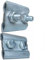 PAG Turbo GmbH® - Blitzschutz Blitzableiter Material, Tiefenerder, Φ8 Aluminium Draht, Halter, Klemmen, Verbinder (Parallelverbinder Edelstahl)