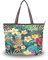OWFKAY Damen-Tragetasche mit Griff, Handtasche, Ananas, Streifenhörnchen, für Arbeit, Reisen, Business, multi