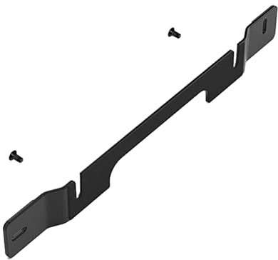 Support mural moderne en métal pour barre de son - Fixation rapide - Léger - Améliore votre home cinéma