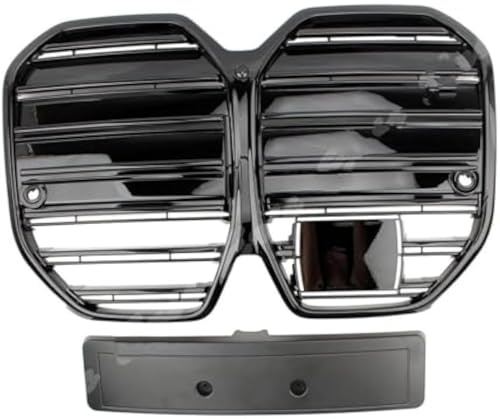 KDZDJH Auto Frontgrill Kühler Für BMW G26 4 Serie I4 EDrive35 40 M50 2022 2023 Front Stoßstange Unter Gitter Auto Grill Ersatz Zubehör Nieren Kühlergrill