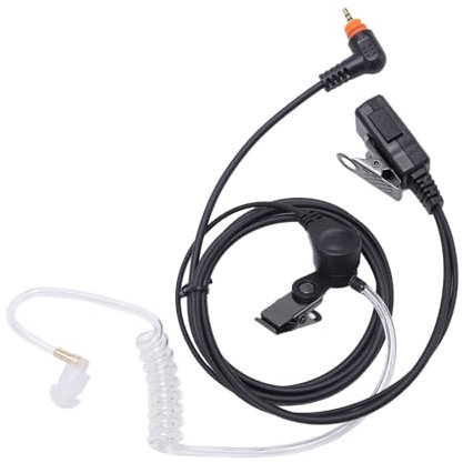 Écouteur Talkie-Walkie avec Micro, Sound Clear Sound Acoustic Tube Headset for Radio SL1K, SL2K, SL1M, SL2M, SL300, SL500, SL500E, SL1600, SL2600, SL3500E Radio Bidirectionnelle