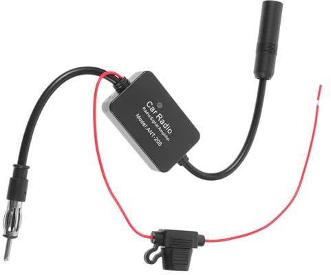 FUNNETOYU 1juego Amplificador De Antena De Radio para De Recepción De FM Automóviles