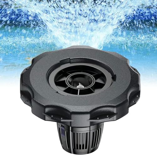 Teichbrunnenbelüfter mit 20.000 L/h schwimmender Pumpe, energieeffizient und umweltfreundlich, entfernt Schmutz und reinigt Wasser, geeignet für Außenteiche.