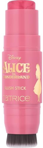 Catrice Cosmetics Blush in Stick Disney Alice nel Paese delle Meraviglie, Ultra pigmentato, risultato istantaneo, opaca (6g)