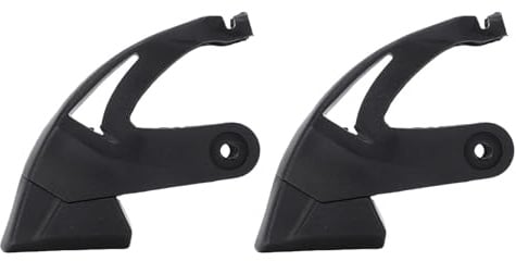 POENVFPO Inline-Skates-Bremsen-Ersatz, 2 Stück Robuste, rutschfeste Gummi-Stopper mit Schrauben für Schnelle Installation