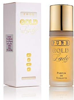 “PURE GOLD LADY” Parfum de Toilette für Damen von Milton Lloyd - 2er Pack (2 x 55ml)