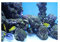 Aquarium Poster Aquarium Rückwandfolie 3D Effekt Aquarium Hintergrund U-Boot Riff Adhesive Aquarium Wanddekorationen Aufkleber Papier(61 * 30cm)