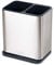 Joseph Joseph 85161 Utensil Holder with Removable Spoon Surface Kitchen Accessory, One-size, Stainless Steel/Dark Gray