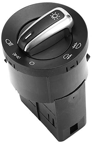 Akozon Interruptor de faros antiniebla OEM: 1C0941531 3BD941531A 1C0941531A