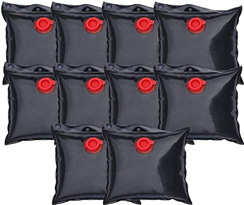 well2wellness® 10 x Pool Beschwerungssack - Wassersack klein zur Beschwerung von Pool Abdeckplanen