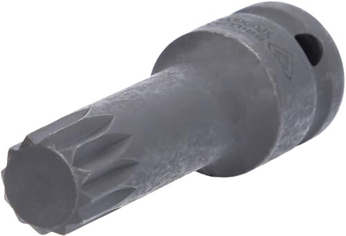 BRILLIANT TOOLS BT022619 Douille tournevis à chocs [Powered by KS TOOLS] | Douille tournevis à chocs 1/2'', XZN, M18