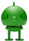 Hoptimist Bumble Wackelfigur & Glücksbringer, Skandinavische Deko Figuren für Wohnzimmer, Schreibtisch, Büro, Bürodeko & Lustige Kleine Geschenke, 7,5 x 8,5 x 10,7 cm, Medium, Grün