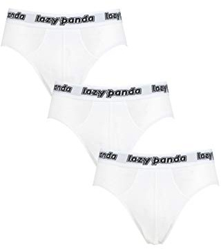 SockShop Lazy Panda Homme Slip en Bambou Paquet de 3