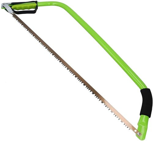 30 Quality Bow Saw/Wood/Trees Blade/Branches with Finger Guard (30 Bow Saw) (30 Bow Saw with 4 Blades)