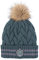 Harry Potter Chapeau d'hiver pour Enfants Adolescents et Adultes, Chapeau Pompon Serpentard, Hogwarts Accessoires d'hiver - Vert