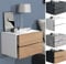 VCM Nachtschrank | Wandschublade | Wandboard | Nachttisch | Maße ca H. 30 x B. 45 x T. 32 cm - Usal L 45 cm