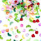 160pcs Perles en Forme de Fleurs, Colorées Translucides des Billes de Verre Artisanat Perles de Tulipe Perles d'Espacement de Fleur pour Collier Bracelet Fabrication de Bijoux (Couleur Mixte)