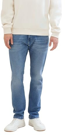 TOM TAILOR Denim Herren Piers Slim Jeans, 10119 - Used Mid Stone Blue Denim, 30/34
