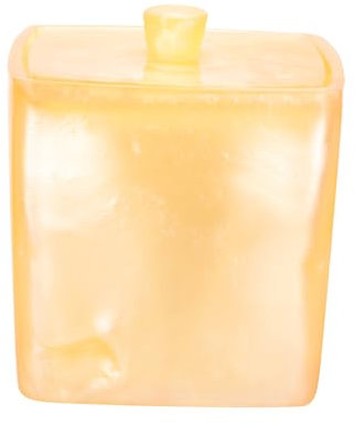 Didiseaon Frasco de de Baño de Lujo Recipiente de Alta para Hisopos de Algodón Y Palillos de Estuche para Guardar en Casa