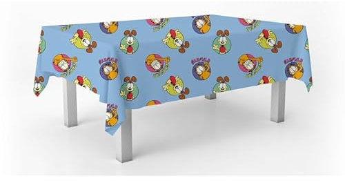 BeenSmile, Mantel Garfield, Mantel de Decoración de Cumpleaños, Artículos para Fiestas Infantiles, Celebraciones y Cumpleaños, 1 Unidad, 120x180 CM,