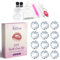 SelfGem® DIY Zahnschmuck-Set | Inklusive 12 Zahnschmucksteinen | Einfache Anwendung | Sicher von zu Hause aus | 12x Diamant