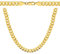 Amar Luxury ketten für herren gold 925/585 14k, kette herren - halskette herren, panzerkette herren 925 silber mit gold 14k, königskette- herren schmuck, italienische Qualität