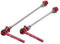 Gerrit Schnellspanner 1 Paar Titan/Aluminium Legierung Spieß Mountainbikes Quick Release Spieß Hebel MTB Fahrrad Radfahren Hub Rennrad MTB Teile Schnellspanner Fahrrad (Color : Red-Titanium)