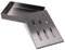 Frischluftküche Räucherbox Edelstahl - Ermöglicht intensives Raucharoma auf Gas- und Kohlegrills, zum Räuchern von Fisch und Fleisch, macht jedes Grillgut zum geschmacklichen Highlight - 21x13x3,5cm