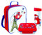 FUN HOUSE Jeux Olympiques Paris 2024 LOT Pique Nique Sportif JO 1 Sac A Dos ISO 5L, 1 Gourde ISO 350 ML ET 1 Boite GOUTER ISO - Vaisselle réutilisable