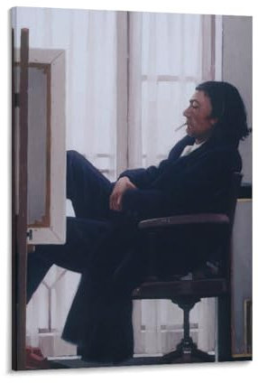 Wandkunstdrucke Chelsea Morning by jack_vettriano, Poster, Wandkunst, Poster, Rollen, Leinwand, Gemälde, Bild, Wohnzimmerdekoration, Zuhause, 20 x 30 cm
