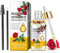 Olio di rosa e vitamina E per viso e corpo, 100% pura rosa naturale, vitamina E, olio di rosa per viso idratante, anti-invecchiamento, cicatrici e smagliature, 60 ml