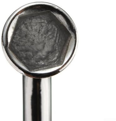 Zoegneer Kompakter 171921 mm Radschlüssel, robuster Steckschlüssel für Fahrzeugreparatur (17 mm)